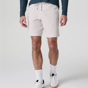 Vuori Men's Light Gray Athletic Shorts